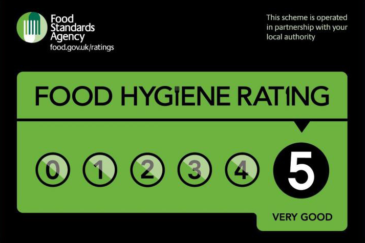 5 Star Food Hygiene Rating Logo